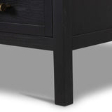 Laker Cabinet, Black-Furniture - Storage-High Fashion Home