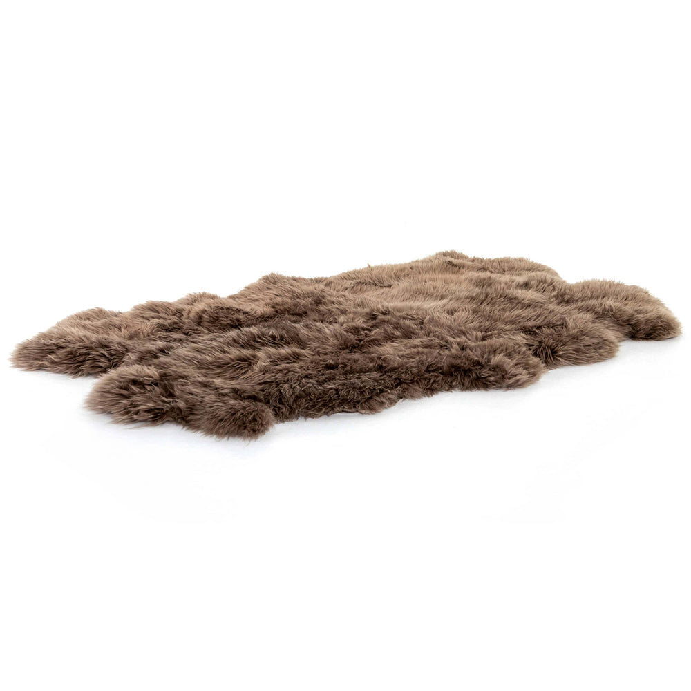 Lalo Lambskin Rug, Taupe