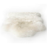 Lalo Lambskin Throw, Cream