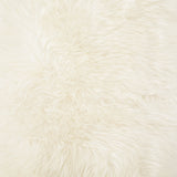 Lalo Lambskin Throw, Cream