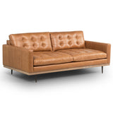 Lexi 73" Leather Sofa, Sonoma Butterscotch