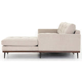 Lexi RAF Sectional, Perpetual Pewter - Modern Furniture - Sectionals - High Fashion Home