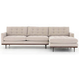 Lexi RAF Sectional, Perpetual Pewter - Modern Furniture - Sectionals - High Fashion Home