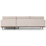 Lexi RAF Sectional, Perpetual Pewter - Modern Furniture - Sectionals - High Fashion Home