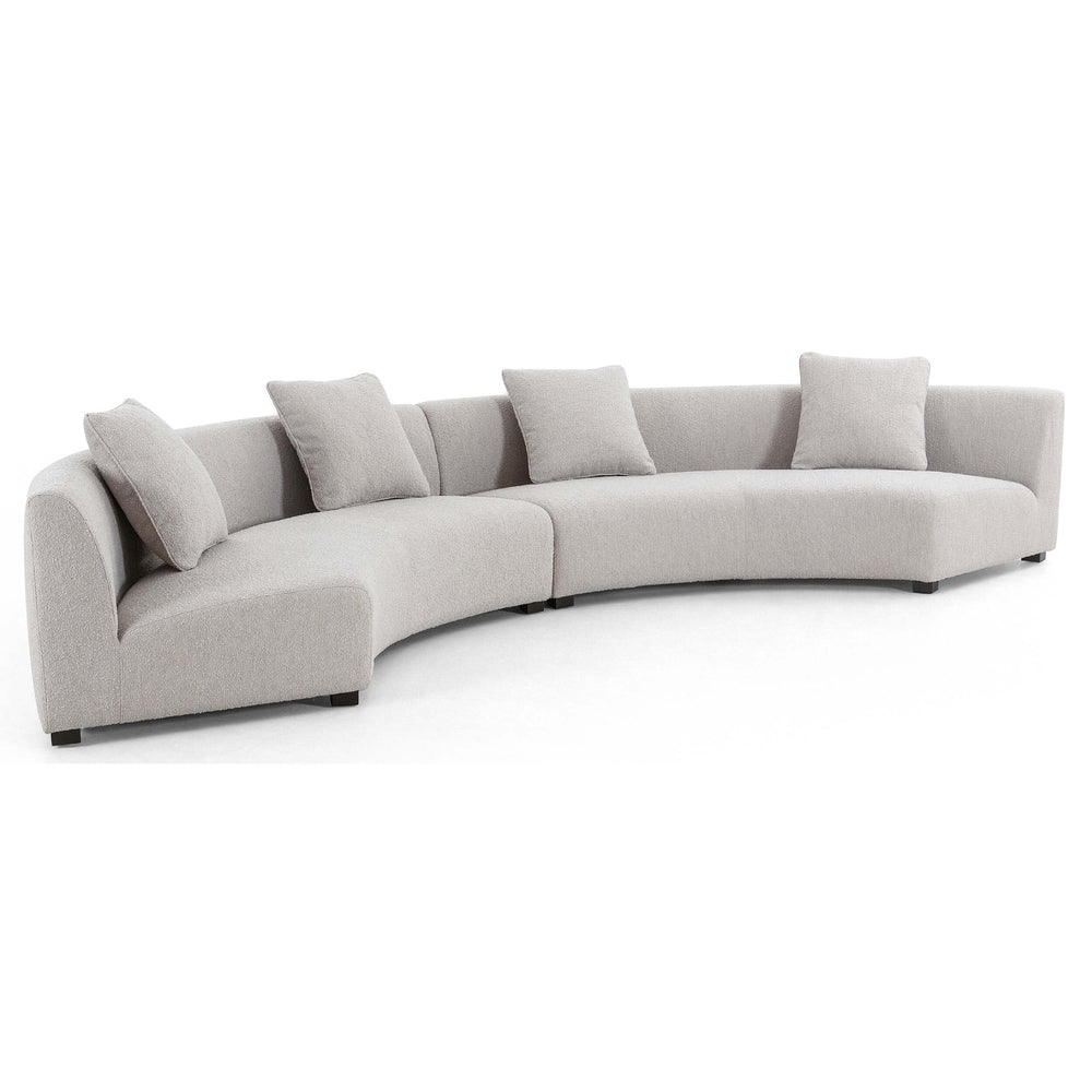 Liam 2 Piece Sectional, Knoll Sand