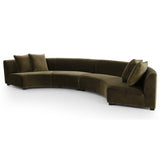 Liam 2 Piece Sectional, Surrey Olive