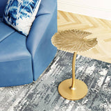 Lily Side Table, Gold-Furniture - Accent Tables-High Fashion Home