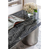 Linea Desk, Black - Furniture - Office - High Fashion Home