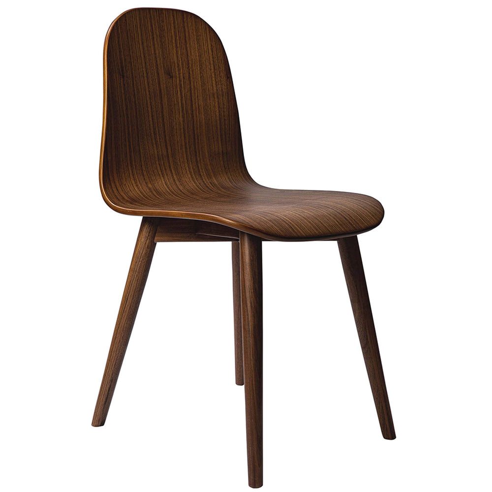 Lissi Dining Chair, Brown, Set of 2