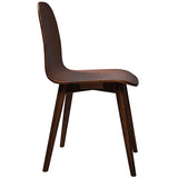 Lissi Dining Chair, Brown, Set of 2