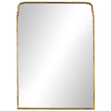 Loire Floor Mirror, Antique Gold Leaf