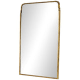 Loire Floor Mirror, Antique Gold Leaf