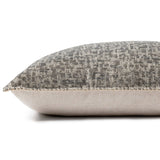 Loloi Jacquard Woven Pillow, Grey-Accessories-High Fashion Home