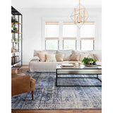 Magnolia Home by Joanna Gaines x Loloi Kennedy Rug KEN-01, Denim/Denim