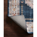 Loloi Rug Heidi HEI-03, Denim/Blush-Accessories-High Fashion Home