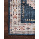 Loloi Rug Heidi HEI-03, Denim/Blush-Accessories-High Fashion Home