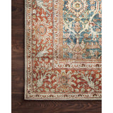 Loloi Rug Layla LAY-04, Ocean/Rust-Accessories-High Fashion Home