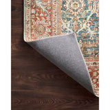 Loloi Rug Layla LAY-04, Ocean/Rust-Accessories-High Fashion Home