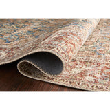 Loloi Rug Layla LAY-04, Ocean/Rust-Accessories-High Fashion Home