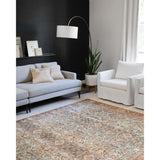 Loloi Rug Layla LAY-04, Ocean/Rust-Accessories-High Fashion Home