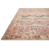 Loloi Rug Layla LAY-17, Pink/Lagoon-Accessories-High Fashion Home