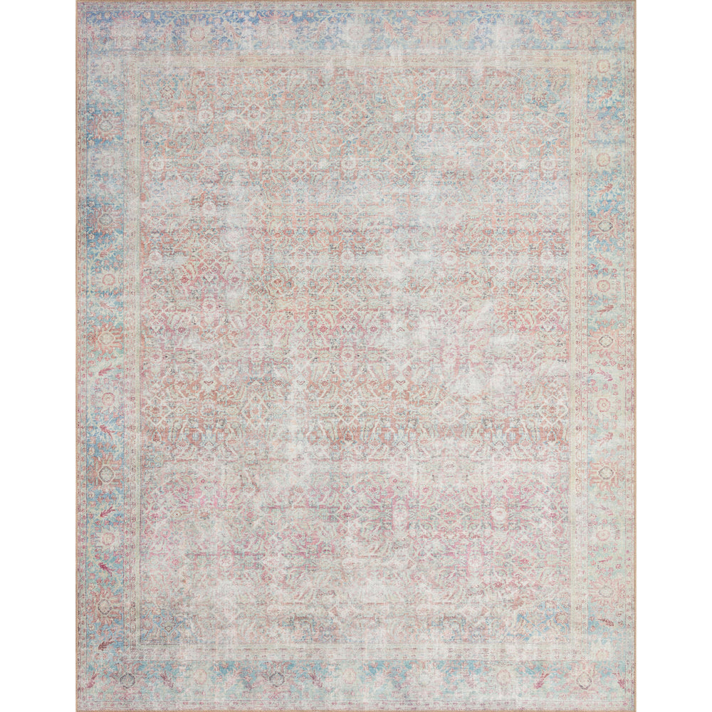 Loloi Rug Wynter, WYN-04, Red/Teal-Accessories-High Fashion Home