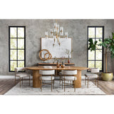 Lunas Oval Dining Table, Natural