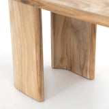 Lunas Oval Dining Table, Natural