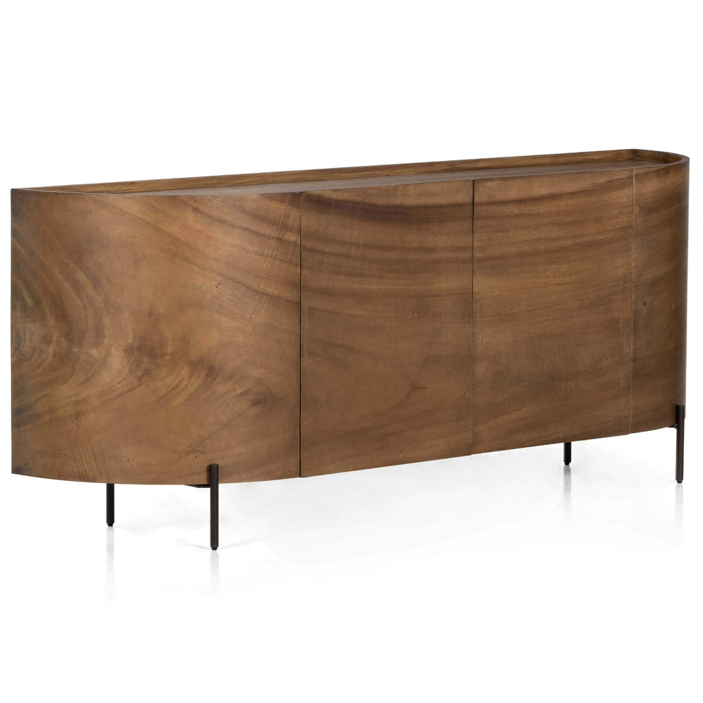 Lunas Sideboard, Caramel-Furniture - Storage-High Fashion Home