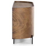 Lunas Sideboard, Caramel-Furniture - Storage-High Fashion Home