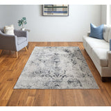 Feizy Rug Macklaine 39FTF, Ivory/Black-Rugs1-High Fashion Home