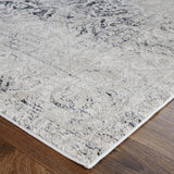 Feizy Rug Macklaine 39FTF, Ivory/Black-Rugs1-High Fashion Home