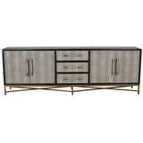 Mako Large Sideboard, Grey