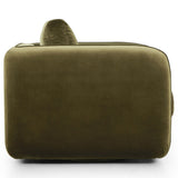 Malakai Swivel Chair, Surrey Olive-Furniture - Chairs-High Fashion Home