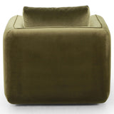 Malakai Swivel Chair, Surrey Olive-Furniture - Chairs-High Fashion Home