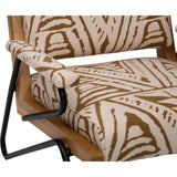 Margo Chair, Katha Tigerseye-Furniture - Chairs-High Fashion Home