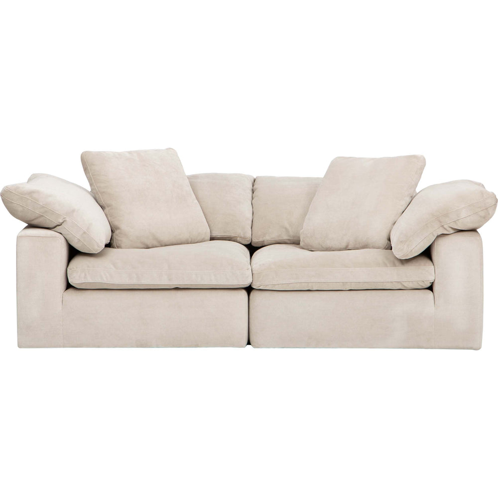 Mateo Modular Loveseat, Romo Linen - Modern Furniture - Sofas - High Fashion Home