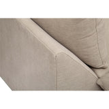 Maverick Sectional, Daly Linen-Furniture - Sofas-High Fashion Home