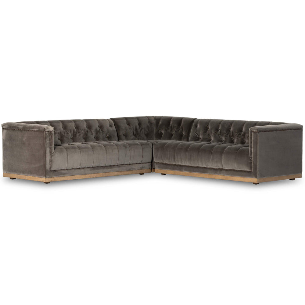 Maxx 3 Piece Sectional, Sapphire Birch