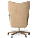 Melrose Desk Chair, Sheepskin Camel