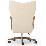 Melrose Desk Chair, Sheepskin Natural