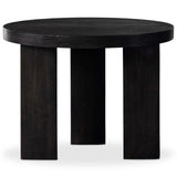 Mesa End Table, Ebony Parawood