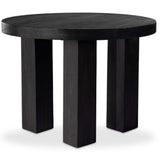 Mesa End Table, Ebony Parawood