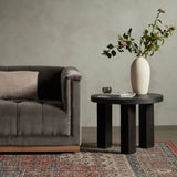 Mesa End Table, Ebony Parawood