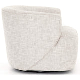 Mila Swivel Chair, Brazos Dove-Furniture - Chairs-High Fashion Home