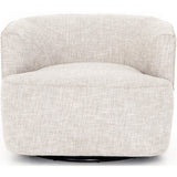 Mila Swivel Chair, Brazos Dove-Furniture - Chairs-High Fashion Home