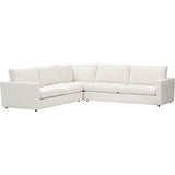 Miller Sectional, Nomad Snow-Furniture - Sofas-High Fashion Home