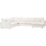 Miller Sectional, Nomad Snow-Furniture - Sofas-High Fashion Home