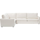 Miller Sectional, Nomad Snow-Furniture - Sofas-High Fashion Home