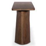 Myla Console Table, Aged Brown-Furniture - Accent Tables-High Fashion Home